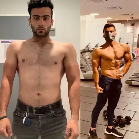 Before and after: client transformation in 3 months with Coach Ahmed Abozaid