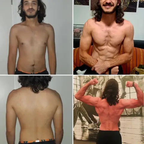 Before and after: client transformation in 3 months with Coach Ahmed Abozaid