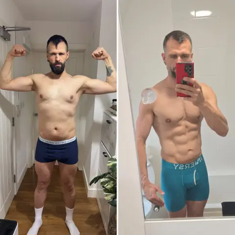 Before and after: client transformation in 3 months with Coach Ahmed Abozaid