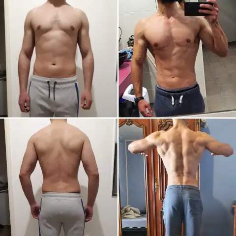 Before and after: client transformation in 3 months with Coach Ahmed Abozaid