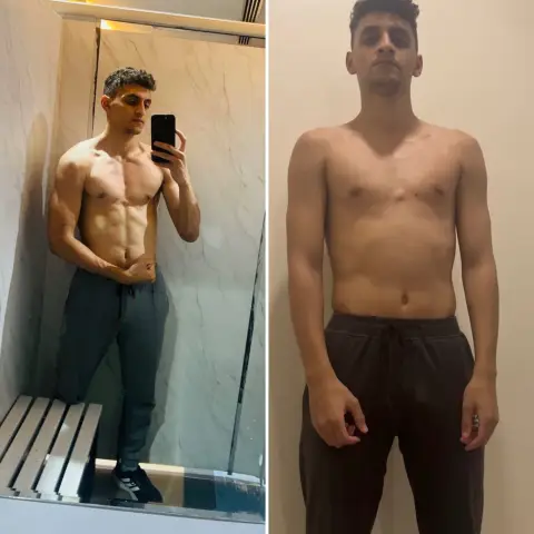 Before and after: client transformation in 3 months with Coach Ahmed Abozaid