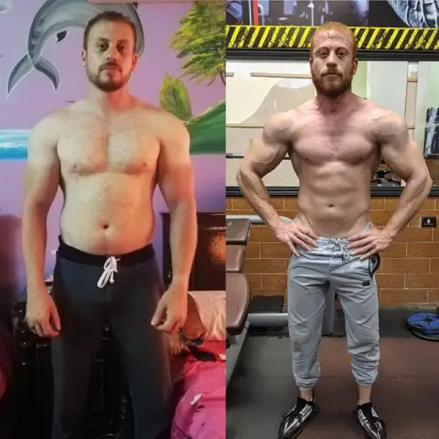Before and after: client transformation in 3 months with Coach Ahmed Abozaid