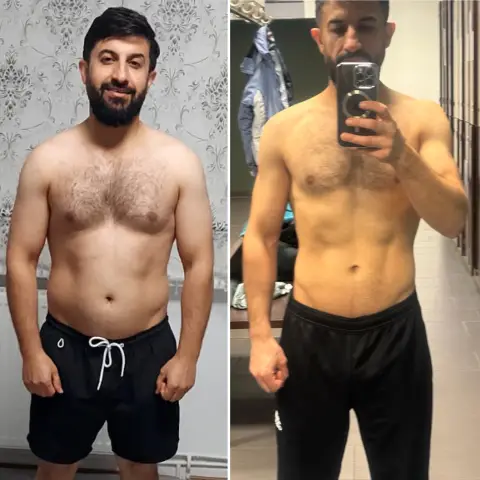 Before and after: client transformation in 3 months with Coach Ahmed Abozaid